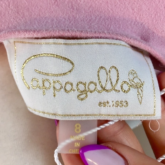 NEW Pappagallo Faux Suede Scalloped Dress Pink - Picture 9 of 9